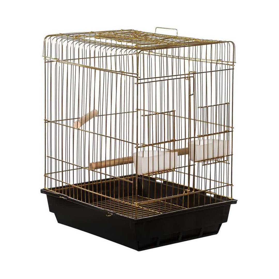 قفس  لوکس پرنده طلایی اتاق مستطیل کد 1032